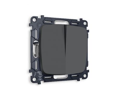 Купить Комплект механизма 2-кл выключателя Ambrella Volt Omega MO903010 Комплект механизма 2-кл выключателя Ambrella Volt Omega MO903010