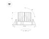 Встраиваемый светодиодный светильник Arlight MS-Forecast-Built-Turn-R102-12W 035452