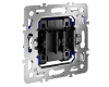 Механизм выключателя двухклавишного 10А Voltum S70 VLS0201M