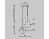 Подвесной светильник Maytoni Basic form MOD521PL-03G