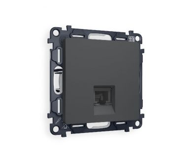 Купить Комплект механизма телефонной розетки RJ-11(4P4C) со шторкой Ambrella Volt Alfa MA912030 Комплект механизма телефонной розетки RJ-11(4P4C) со шторкой Ambrella Volt Alfa MA912030