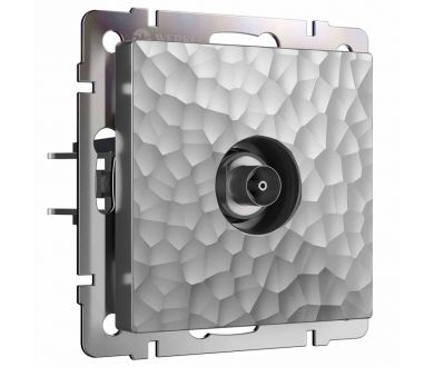 Купить ТВ-розетка Werkel Hammer серебряный 4690389163074 ТВ-розетка Werkel Hammer серебряный 4690389163074