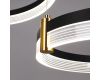 Подвесной светодиодный светильник Arte Lamp Mercury A2185SP-3BK