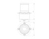 Насадка кадрирующая Arlight LGD-CROPLENS-R85 (WH) 046747
