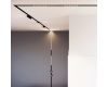 Трековый магнитный светильник Arlight MAG-FLAT-25-L600-18W Warm3000 (BK, 100 deg, 24V, DALI) 046335