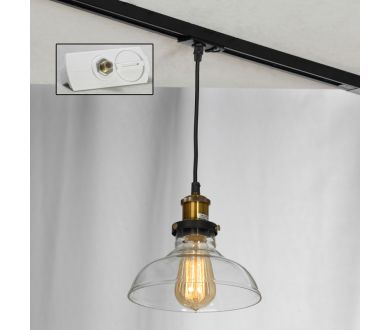 Купить Трековый светильник однофазный Lussole LOFT Track Lights LSP-9606-TAW Трековый светильник однофазный Lussole LOFT Track Lights LSP-9606-TAW