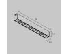 Трековый светильник Maytoni Technical Points Arity TR237-1-12W3K-B