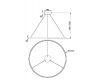 Подвесной светильник Maytoni Rim MOD058PL-L65BK