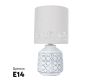 Настольная лампа Arte Lamp Bunda A4007LT-1WH