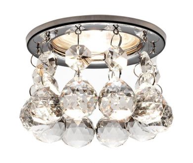 Купить Встраиваемый светильник Ambrella Light Crystal K2051 CH/CL Встраиваемый светильник Ambrella Light Crystal K2051 CH/CL