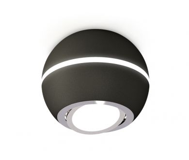 Купить Накладной поворотный светильник с дополнительной подсветкой Ambrella Light Techno XS1102021 (C1102, N7003) Накладной поворотный светильник с дополнительной подсветкой Ambrella Light Techno XS1102021 (C1102, N7003)
