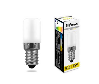 Купить Лампа светодиодная Feron E14 2W 2700K Цилиндр Матовая LB-10 25295 Лампа светодиодная Feron E14 2W 2700K Цилиндр Матовая LB-10 25295