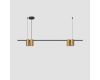 Подвесной светильник Denkirs Orbit DK4061-BK+SG