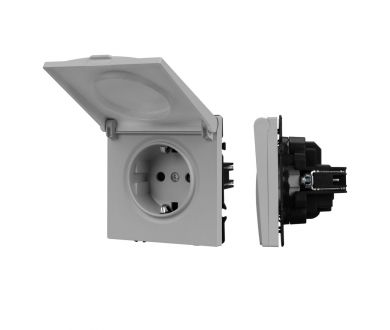 Купить Механизм розетки Arlight влагозащищённый SCT-NOBE-MCP-SFPL-IS (230V, 16A) 059441 Механизм розетки Arlight влагозащищённый SCT-NOBE-MCP-SFPL-IS (230V, 16A) 059441