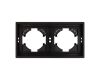 Рамка пластиковая на 2 поста Arlight FRM-TENDO-PL-2-BK 053840
