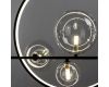 Потолочная люстра Arte Lamp Saturn A7790SP-75BK