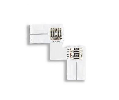 Купить Соединитель угловой L для светодиодной ленты Ambrella Light 5050 12/24V (5 конт.) (10шт) GS6751 Соединитель угловой L для светодиодной ленты Ambrella Light 5050 12/24V (5 конт.) (10шт) GS6751