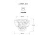 Потолочная люстра Arte Lamp Ella A1054PL-6CC