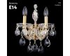 Бра Crystal Lux Isabel AP2 Gold/Transparent