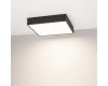 Потолочный светильник Arlight IM-QUADRO-EMERGENCY-3H-S350x350-33W Day4000 (BK, 120 deg, 230V) 041011