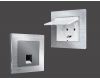 Рамка двухместная Ambrella Volt Platos AF550102