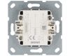 Выключатель двухклавишный для штор 10A 250V с накладкой, цвет Тауп Jasmart G3028T