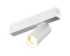 Трековый однофазный светильник AM Group Plain Opal AM589 20W 4000K WH