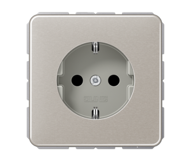 Купить Розетка штепсельная Schuko Jung CD1520PT Розетка штепсельная Schuko Jung CD1520PT