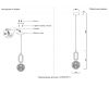 Подвесной светильник Crystal Lux CATKIN SP1.1