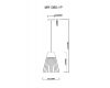 Подвесной светильник MyFar Hill MR1360-1P