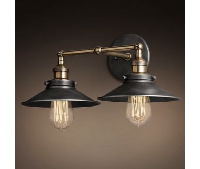 Купить Бра ImperiumLoft Cone 20th c.Factory filament 75111-22 Бра ImperiumLoft Cone 20th c.Factory filament 75111-22