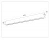 Трековый магнитный светильник Ambrella Light Magnetic 220V GL1313