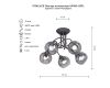 Потолочная люстра Vitaluce V4309-1/5PL