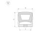 Силиконовый профиль Arlight WPH-FLEX-1414-TOP-S11-5m WHITE 040286