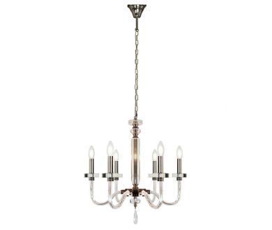 Купить Подвесная люстра iLamp Vibe P9474-6 Nickel Подвесная люстра iLamp Vibe P9474-6 Nickel