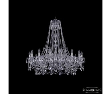 Купить Подвесная люстра Bohemia Ivele Crystal 1411/16/360/h-95 Ni Подвесная люстра Bohemia Ivele Crystal 1411/16/360/h-95 Ni