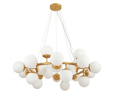Купить Подвесная люстра Arte Lamp Bolla A1664SP-25GO Подвесная люстра Arte Lamp Bolla A1664SP-25GO
