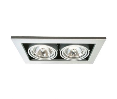 Купить Встраиваемый светильник Arte Lamp Technika A5930PL-2SI Встраиваемый светильник Arte Lamp Technika A5930PL-2SI
