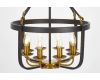 Подвесная люстра Lumina Deco Berling LDP 8024-8 BK+MD