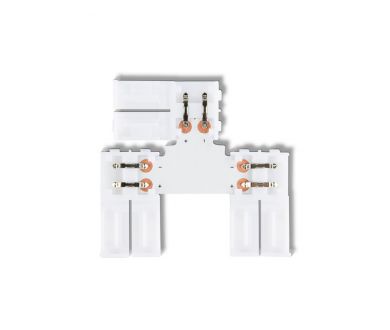 Купить Соединитель T для светодиодной ленты 5050 12/24V (2 конт.) GS6951 (5шт) Ambrella Light Illumination GS6951 Соединитель T для светодиодной ленты 5050 12/24V (2 конт.) GS6951 (5шт) Ambrella Light Illumination GS6951