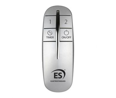 Купить Пульт управления светом Elektrostandard Y9 Серебро (2 канала) 4690389133640 Пульт управления светом Elektrostandard Y9 Серебро (2 канала) 4690389133640