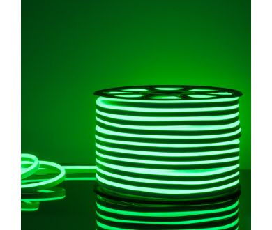 Купить Светодиодный гибкий неон Elektrostandard 220V 9,6W 120Led 2835 IP67, односторонний зеленый, 50 м 4690389136504 Светодиодный гибкий неон Elektrostandard 220V 9,6W 120Led 2835 IP67, односторонний зеленый, 50 м 4690389136504