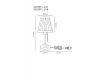 Настольная лампа Arte Lamp Marriot A5039TL-1AB