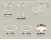 Комплект подвесного светильника Ambrella Light Techno Ring XR92211160 (A9221, A9226, C9241, C9236, N8126)