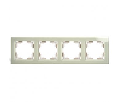 Купить Рамка 4-местная Stekker Катрин GFR00-7004-07 49037 Рамка 4-местная Stekker Катрин GFR00-7004-07 49037