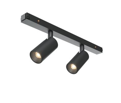 Купить Трековый магнитный светильник Maytoni Focus Duo TR176-1-2X3WTW-M-B Трековый магнитный светильник Maytoni Focus Duo TR176-1-2X3WTW-M-B