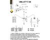 Люстра на штанге Omnilux Pavarolo OML-67717-08