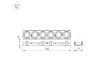 Экран линзованный Arlight SL-LINE-W20-30deg-540 041791