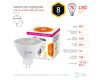 Лампа светодиодная Эра GU5.3 8W 2700K LED Lense MR16-8W-827-GU5.3 Б0054938