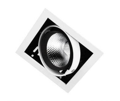 Купить Встраиваемый светильник Ambrella Light T811 BK/CH 12W 4200K Встраиваемый светильник Ambrella Light T811 BK/CH 12W 4200K